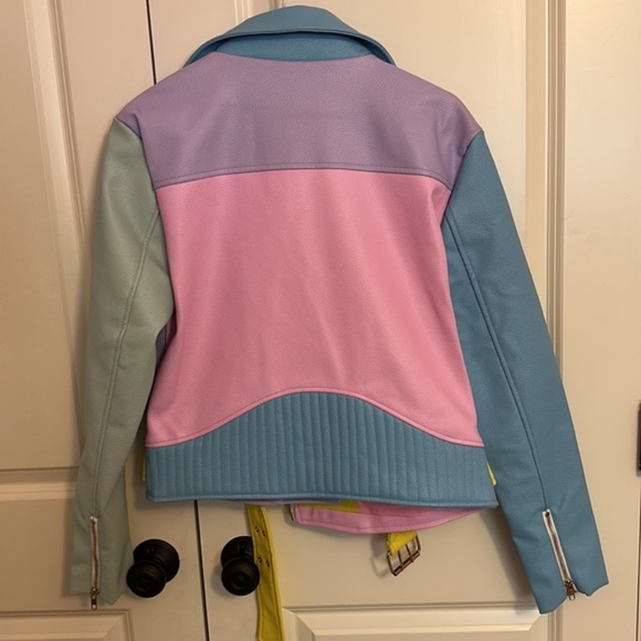 LALA Pastel moto jacket NWT - Picture 4 of 5